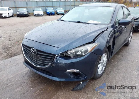 2016 Mazda Mazda3 I Sport из США, поврежденный, VIN JM1BM1U75G1302110